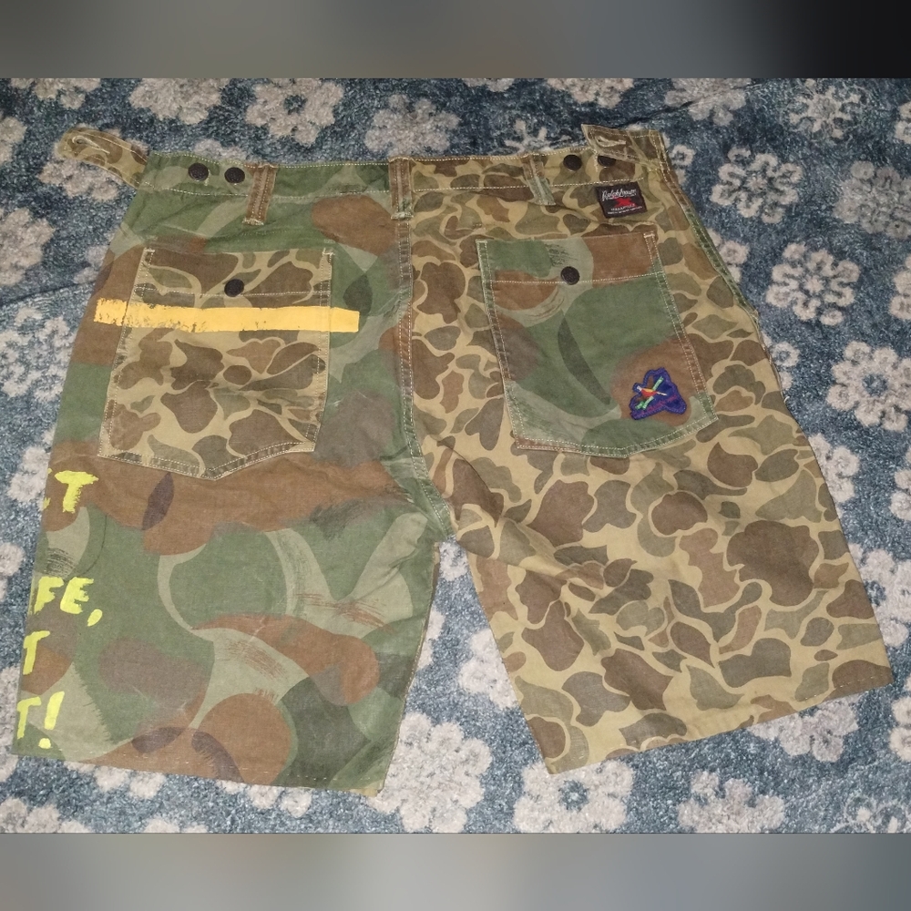 Polo Ralph Lauren Flat Front Patchwork Camouflage… - image 4